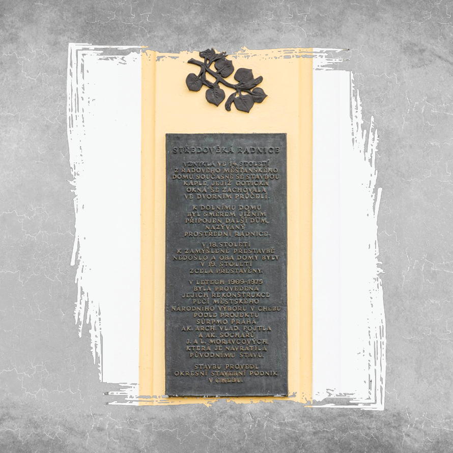 visit cheb 
            memorial plaque – town hall 3