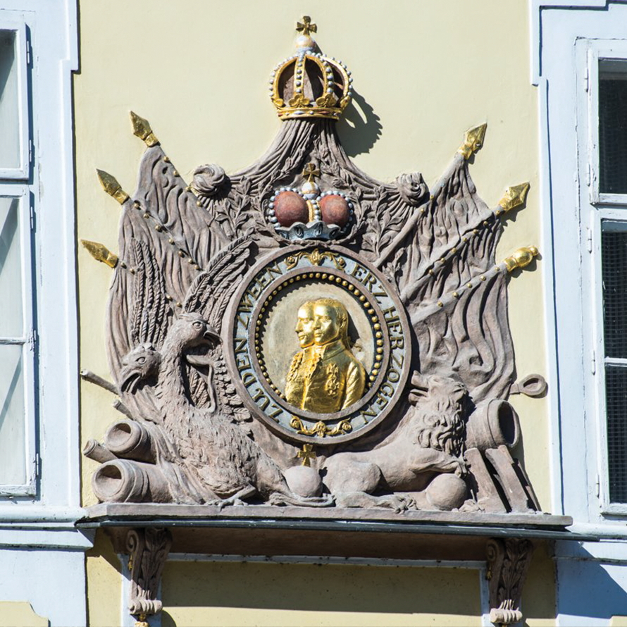 visit cheb
relief – zu zwei erzherzogen