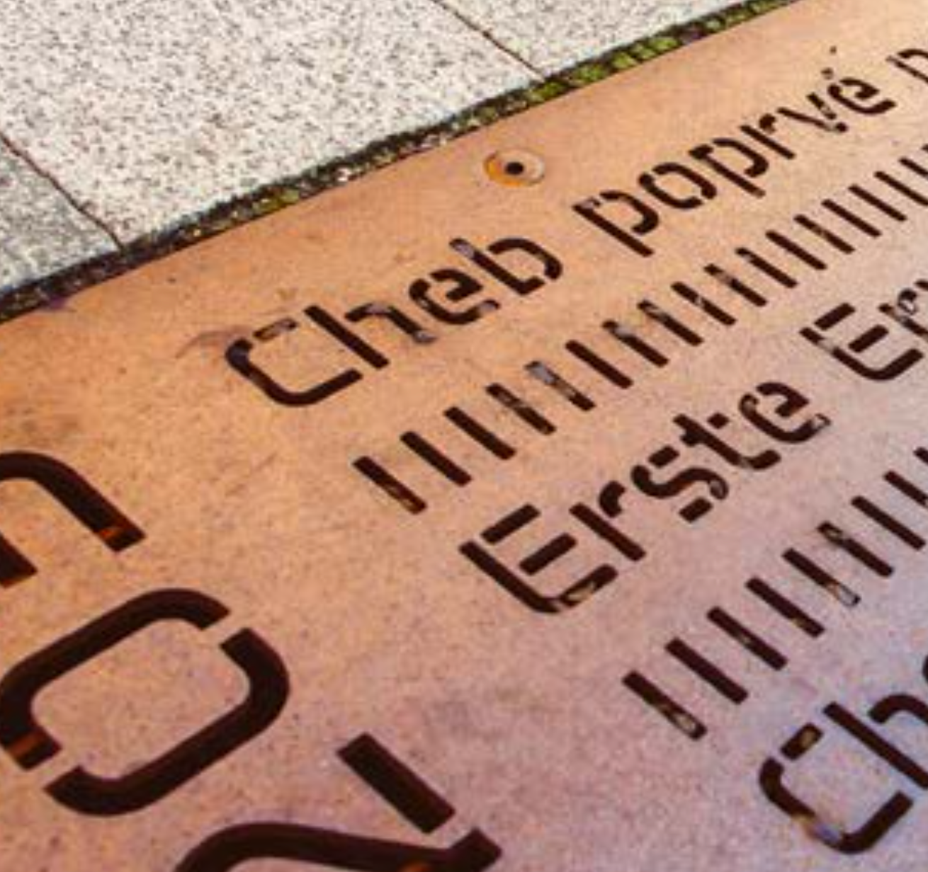 visit cheb 
            pěší zóna